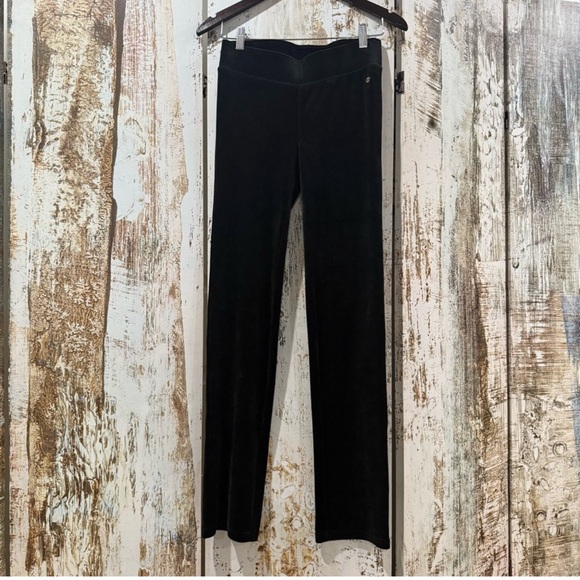 Lilly Pulitzer Jayla Velour Ruffle Zip Jacket & Pants Set Black NWT S/XS - Picture 5 of 7